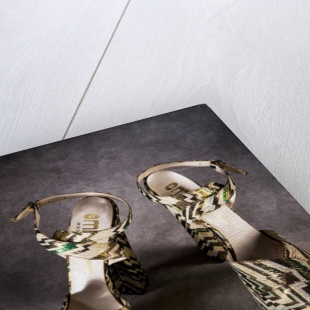 Platform sandals by Anonymous