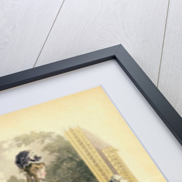 Woman`s & Girl`s Fashions, visiting an art gallery. Paris, France, 1876 by Anonymous