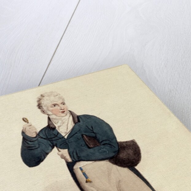 Men's fashionable walking dress. Paris, France, 1806 by Unknown