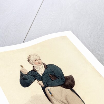 Men's fashionable walking dress. Paris, France, 1806 by Unknown