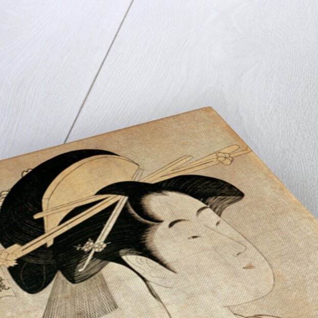 Courtesan, from the Eight Views of The Floating World by Kitagawa Utamaro
