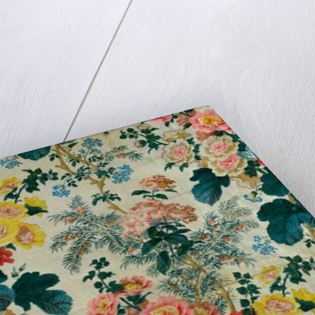 Roller printed. England, mid-19th century by Unknown