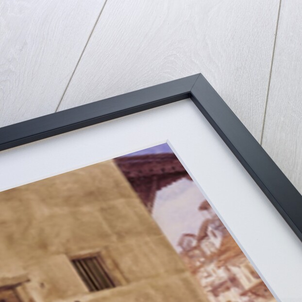 A Drink On The Way, a street scene in Bombay by John Griffiths