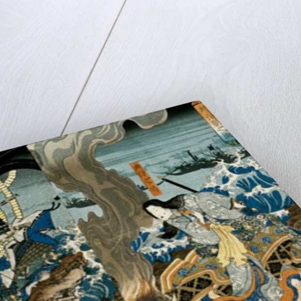 The Battle of Dan-No-Ura by Utagawa Kuniyoshi