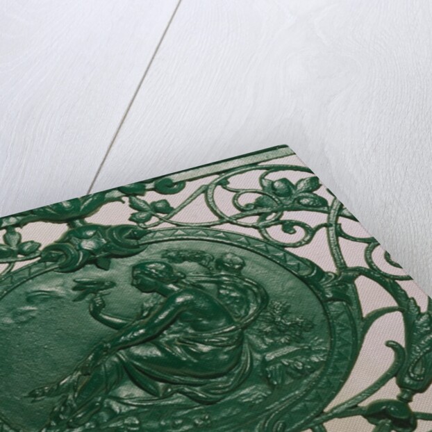 Bench, detail. England, late 19th century by Unknown