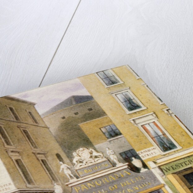 Cranbourne Street - Entrance to Burford's Panorama by T. H. Shepherd