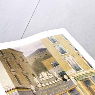 Cranbourne Street - Entrance to Burford's Panorama by T. H. Shepherd