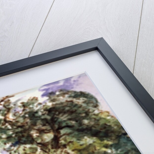 A cottage by a wood at Findon by John Constable