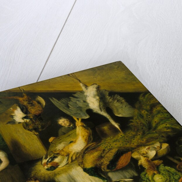 Interior With Figures and Still Life by Benjamin Blake