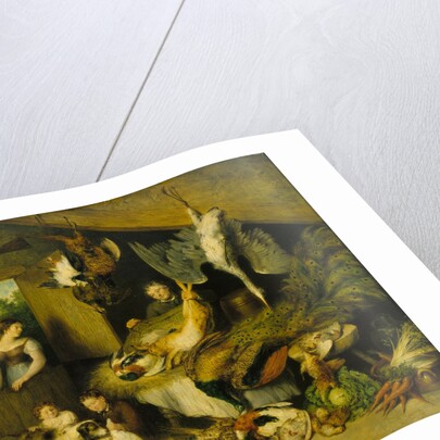 Interior With Figures and Still Life by Benjamin Blake