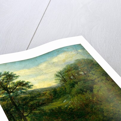 Valley Scene with Trees by John Constable