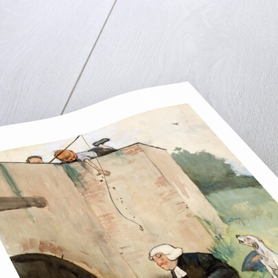 The Critical Moment by Cecil Aldin