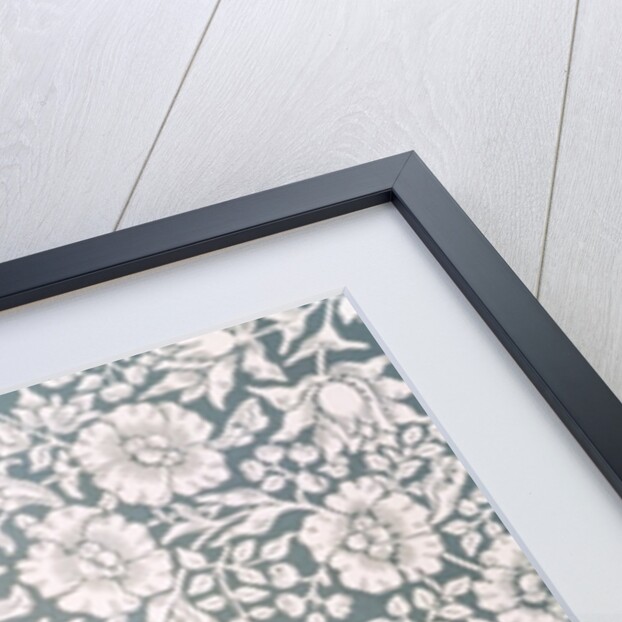 Mallow wallpaper specimen by Kate Faulkner