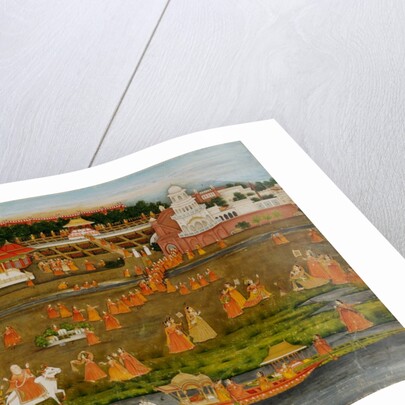 Serail de l'empereur Mahammadeha a la Campagne by Unknown