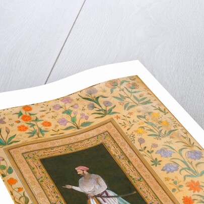 Mughal gentleman by Sultan 'Ali al-Mashhadi