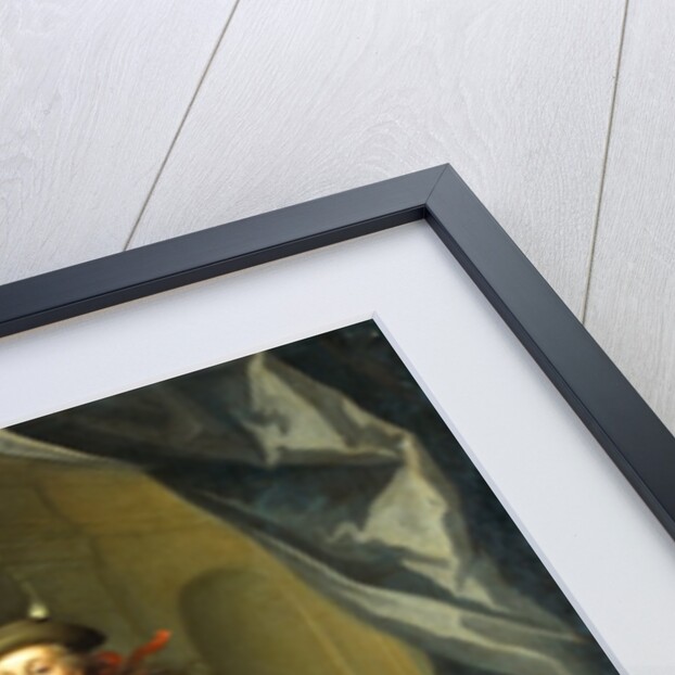 Hester Booth as a Harlequin Woman by John Ellys