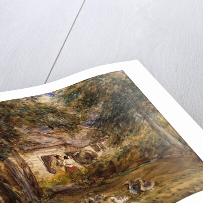 Watermill in North Wales by David Cox
