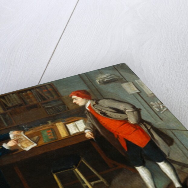 A Cabinet Maker's Office. Great Britain, c.1770 by Unknown