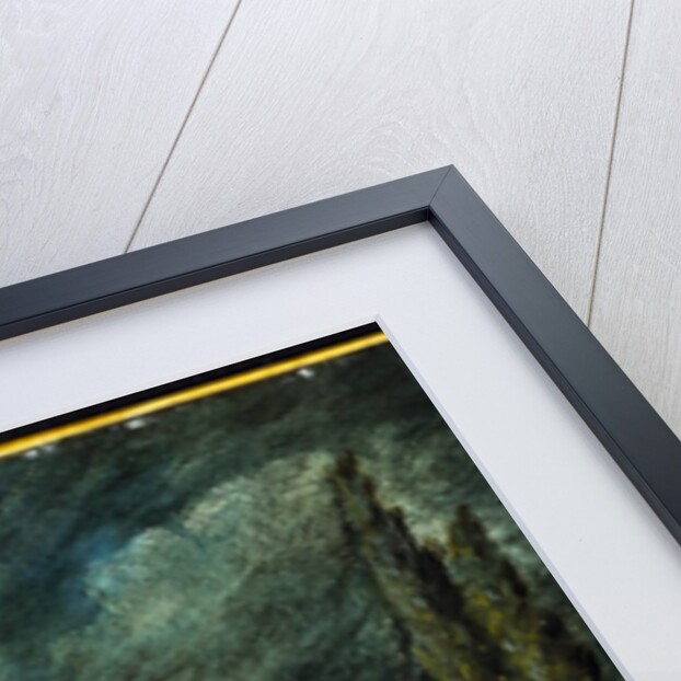 Trees, Sky and Red House by John Constable