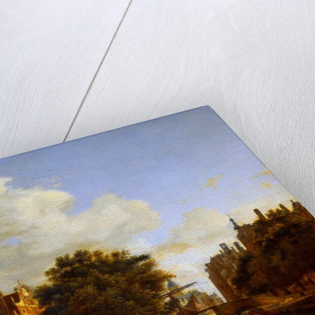 Architectural Fantasy by Jan van der Heyden