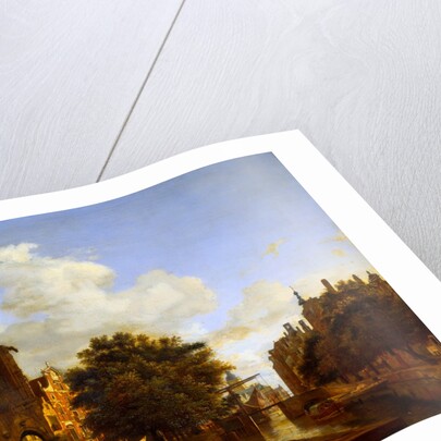 Architectural Fantasy by Jan van der Heyden