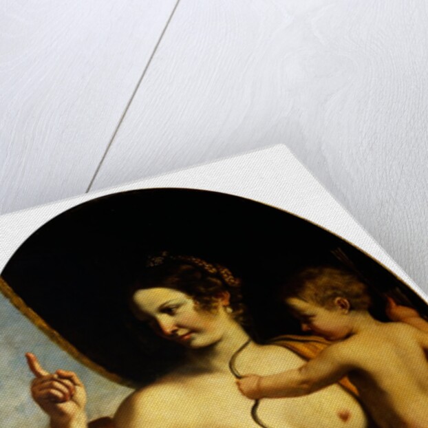 Venus and Cupid by Guercino