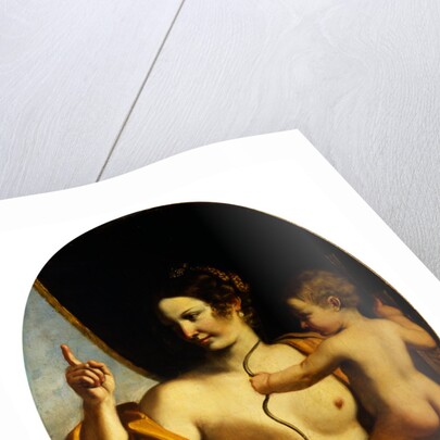 Venus and Cupid by Guercino