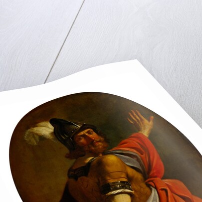 Mars as a warrior by Guercino