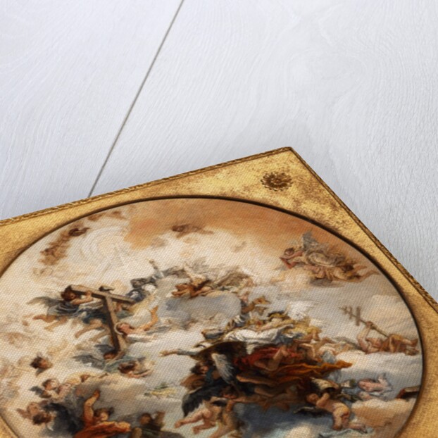 St Leo in Glory by Domenico Tiepolo