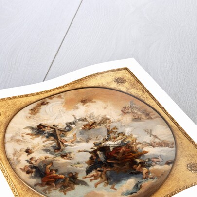 St Leo in Glory by Domenico Tiepolo