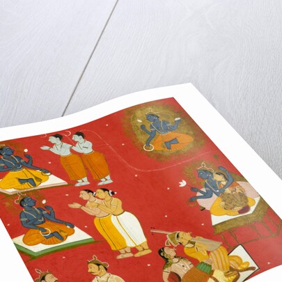 Four manifestations of Vishnu by Unknown