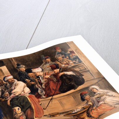 The Turkish Courier relating the News of the Capture of Acre by David Wilkie