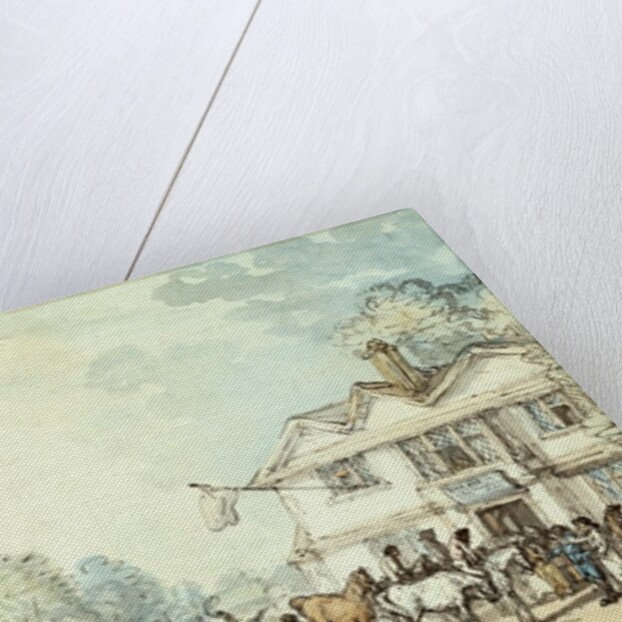 A horse fair at Southampton by Thomas Rowlandson