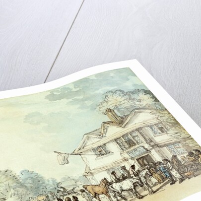A horse fair at Southampton by Thomas Rowlandson