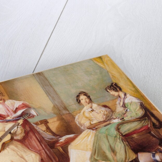 The Four Daughters of Archbishop Sumner by George Richmond