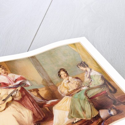The Four Daughters of Archbishop Sumner by George Richmond