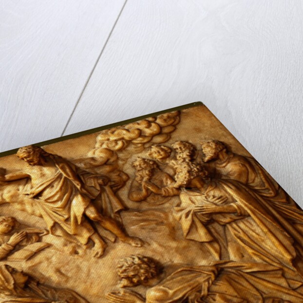 The Ascension, detail. The Netherlands, early 17th century by Anonymous