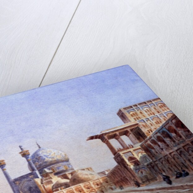 Meidan-i-Chah ou Place Royale, Ispahan by Eugéne-Napoléon Flandin