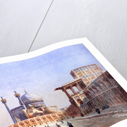 Meidan-i-Chah ou Place Royale, Ispahan by Eugéne-Napoléon Flandin