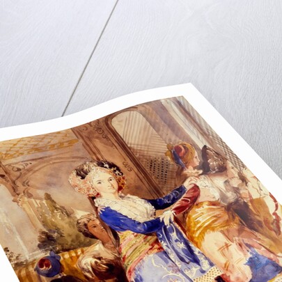 The Favourite Odalisque by Thomas Allom