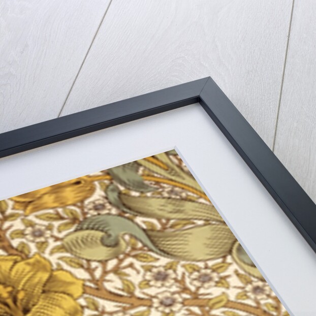 Lily wallpaper by William Morris