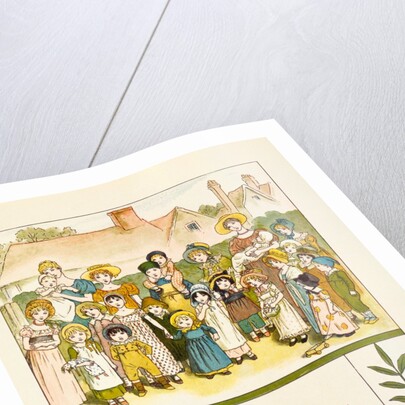 Page from Marigold Garden by Kate Greenaway