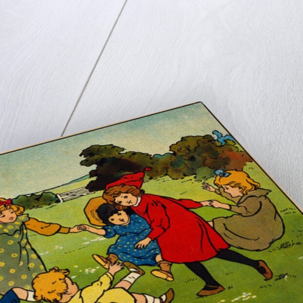 Children playing Ring-A-Ring-A-Roses. Germany, early 20th century by Anonymous