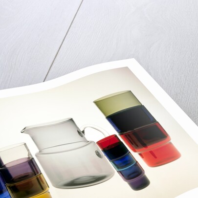 Pitcher & Stacking tumblers by Saara Hopea