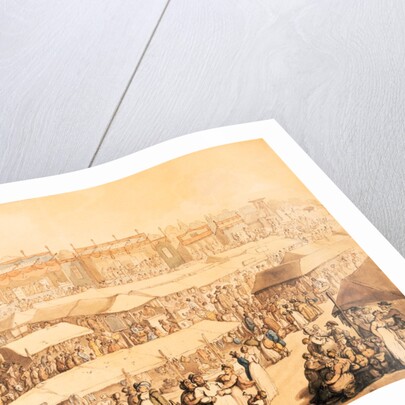 Brook Green Fair by Thomas Rowlandson