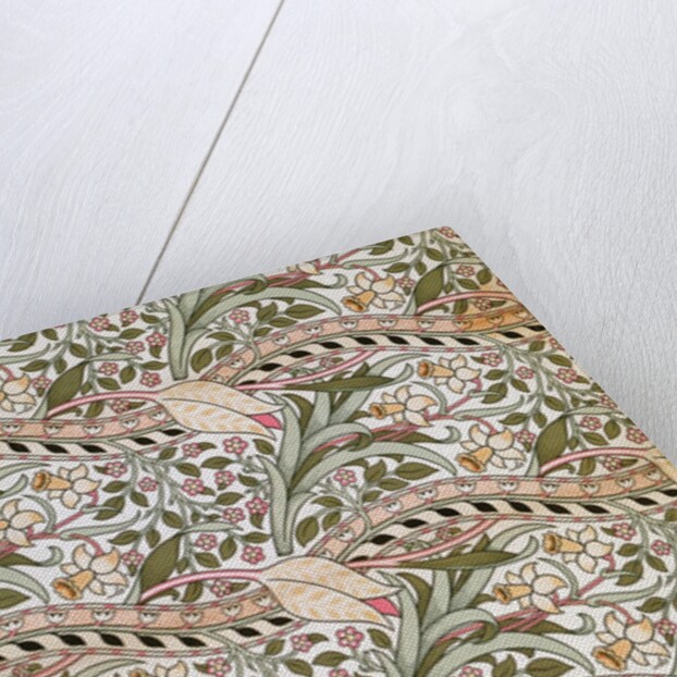 Daffodil furnishing fabric by John Henry Dearle
