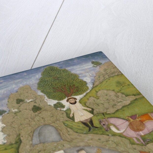 Rustam killing the White Devil by Unknown