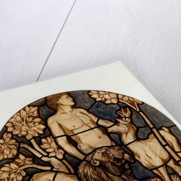 Adam naming the lion and the roebuck by Philip Speakman Webb