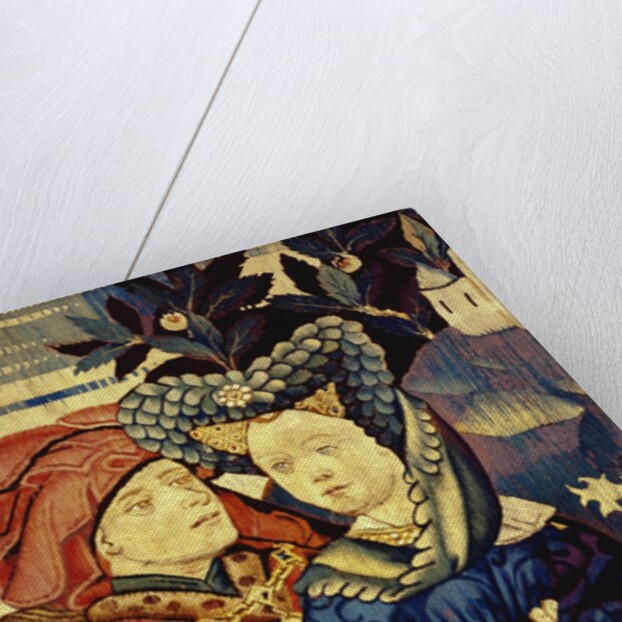 Devonshire Hunting Tapestry detail by Anonymous
