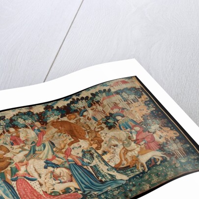 The Devonshire Hunting Tapestry - Boar & Bear Hunt. Netherlands, 15th century by Unknown